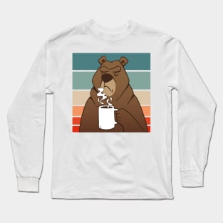 Coffee Grumpy Bear T S Long Sleeve T-Shirt